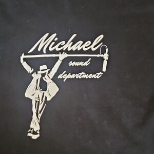 RARE MJ The Musical Sound Dept Crew Shirt - Michael Jackson Small